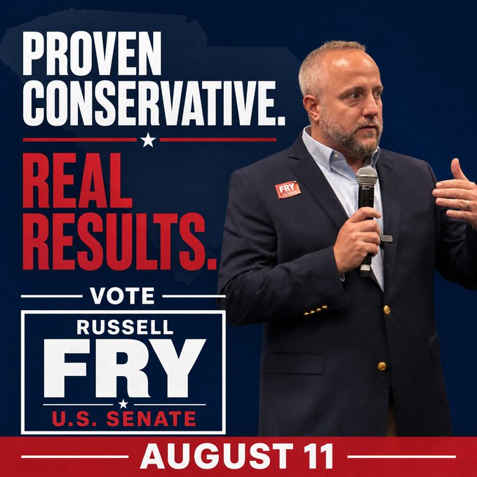 Every Vote Matters: Send Russell Fry to the U.S. Senate