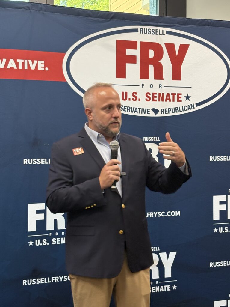 Russell Fry Makes His Case in Fort Mill